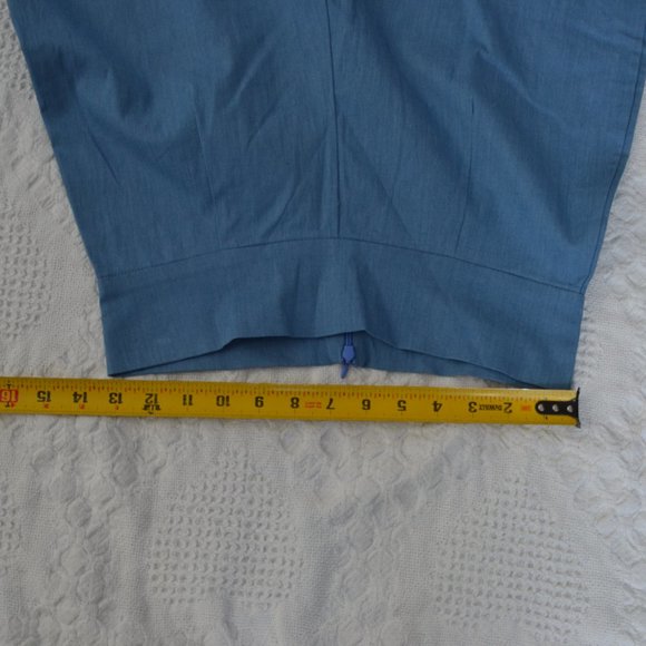 Never A Wallflower MATADOR PANTS LIGHT BLUE DENIM Small - Picture 10 of 16